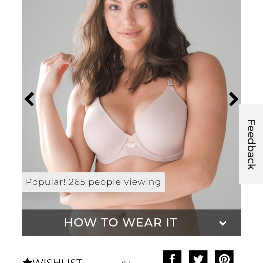 Soma Embraceable Racerback bra